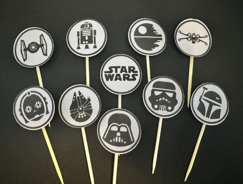 Star wars cupcake - x,