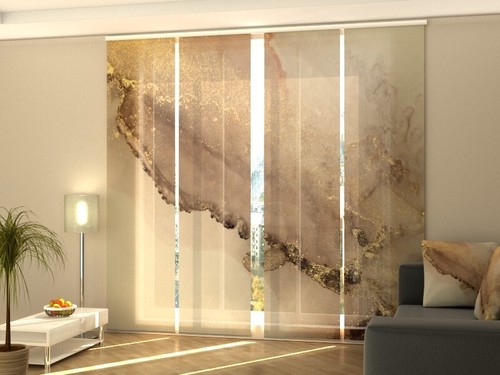 Panel track blinds for sliding - panel,