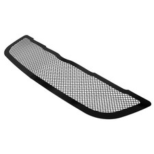 Fits 2004-2008 Chrysler Crossfire Main Upper Stainless Black Mesh Grille Insert