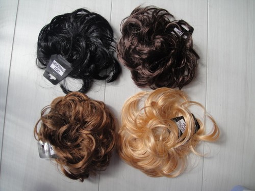 Blk brown blonde hair - blk,