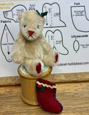 Miniature Teddy Bear Christmas