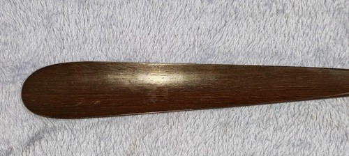Vintage long wooden - wooden, shoehorn