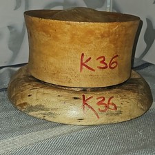 Wooden hat block millinery 
