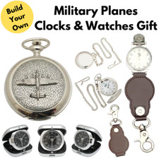 Military Planes Pocket Watches