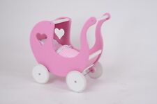 Brand New Wooden Doll Pram