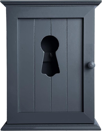 Wooden key cabinet wall - key,
