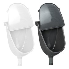 Wall Urinal For Men Wall Mounted Commercial Urinal With Cover Spill Proof Urinal