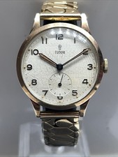 Mens Vintage 9ct Gold Tudor