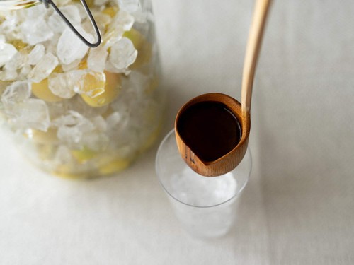 Punch bowl ladle smoked - punch,