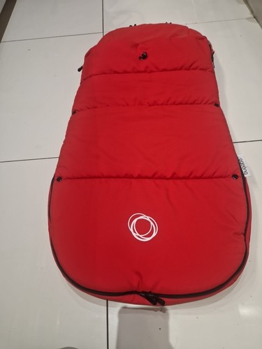 Bugaboo footmuff red - footmuff,