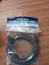 Lowrance 10ft 9 Pin Transducer Extension Cable XT-10BLK