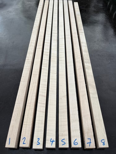 Curly flame maple 20mm - flame,