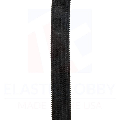 Black knitted - 3/8",
