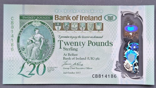 Bank ireland 20 pounds - of, £20