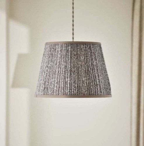 Paisley pleated lamp - paisley,