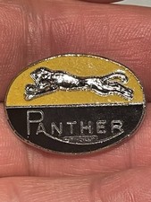 VINTAGE PANTHER MOTORCYCLE Enamel PIN BADGE