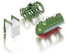 Wiking 1:32 Scale Bressel and Lade Front Loader Green Attach