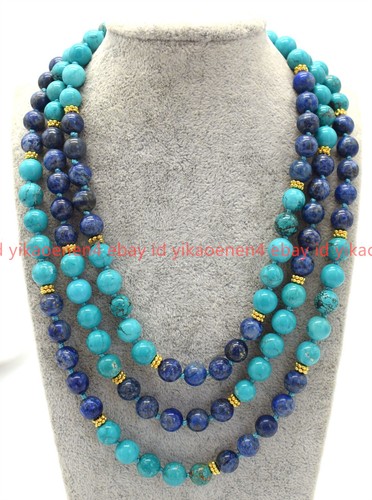 Handmade natural 8mm lapis - handmade,