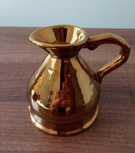 Wade gold lustre jug - gold,