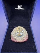 Swarovski Statement Ring Pink