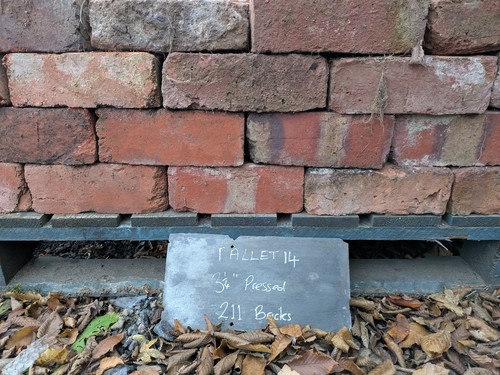 Reclaimed red handmade bricks - red,
