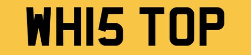 Number plate private - plate,