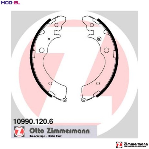 Brake shoe set 10990 - brake,