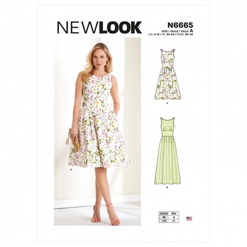 New look sewing pattern 6665 - sewing,