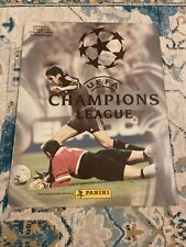 panini champions league 2000/2001 sticker album very rare