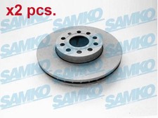 X2 PCS FRONT BRAKE DISC ROTOS