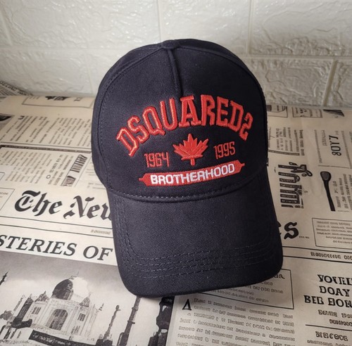 Dsquared2 black baseball cap - dsquared2,