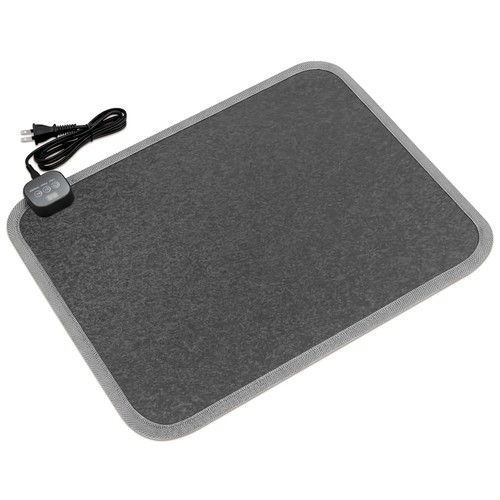 Heated floor mat for foot - for,