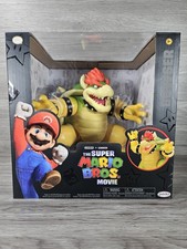 Nintendo Super Mario Bros Movie Bowser 7-inch Fire Breathing Figure New Jakks