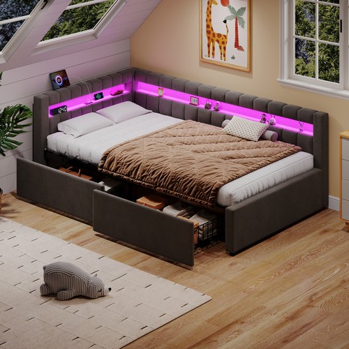 3ft single daybed with two - daybed,