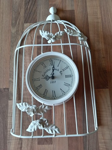 Birds cage clock - birds,