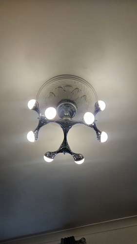Modern chrome sputnik - chrome,