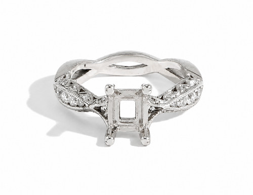 Tacori platinum engagement - tacori,