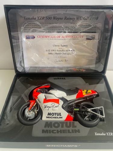 Signed coa minichamps - signed,
