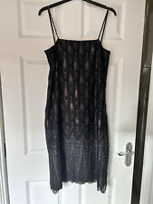 Vintage Lace Gatsby Flapper 1920’s style Dress By Paddy Campbell Size 12