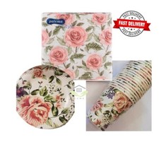 Party Tableware Vintage Floral