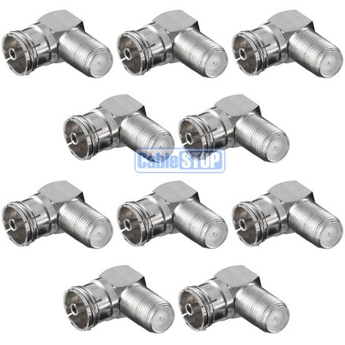 Right angle female coax - 10, x