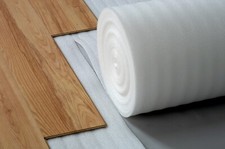 2mm Acoustic White Underlay - Wood or Laminate Flooring Comfort Insulation 15m²