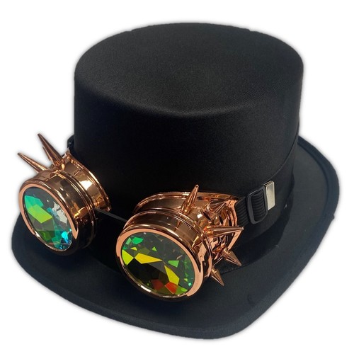 Steampunk holographic goggles - steampunk,