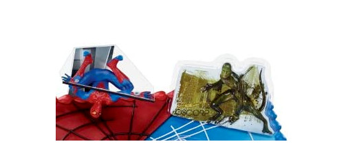Cake topper spiderman lizard - topper,
