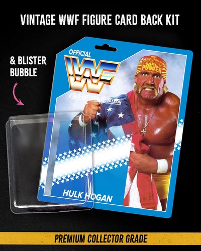 Wwf hulk hogan card back - hulk,