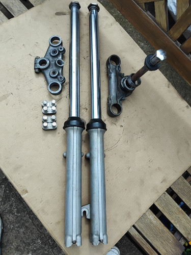 Triumph bsa conical forks - conical, /
