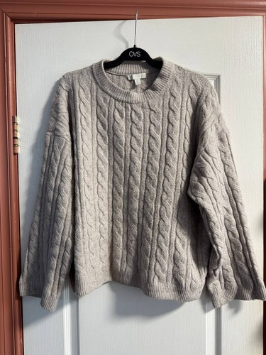 Cable knit sweater - knit, women's