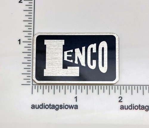 Lenco badge logo for turntable - logo,