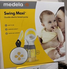Medela Swing Maxi Double Electric Breast Pump, More Milk in Less Time, New