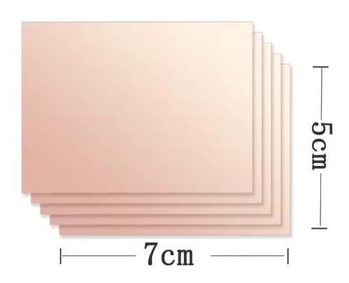 2pcs single sided copper clad - sided,
